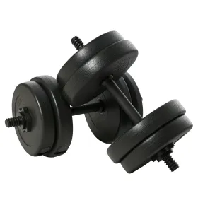 Adjustable 2 x 22lbs Weight Dumbbell Set for Weight Fitness Training Exercise Fitness Home