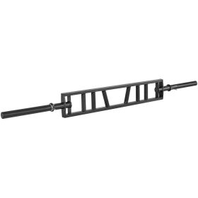Multi-Grip Barbell, 2-inch 3 Positions Swiss Bar, 550 LBS Capacity Heavy Duty Swiss