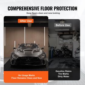 Diamond-Plate Rubber Flooring Roll, 3 Mm X 4 Ft X 15 Ft Garage Floor Mat, SBR Rubber