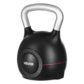 Kettlebell, Adjustable Kettlebell With 7 Weight Levels (5, 11.5, 18, 24.5, 31, 37.5, 44
