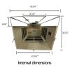 Wizzisaunas 2-Person Hemlock Full-Glass Infrared Sauna