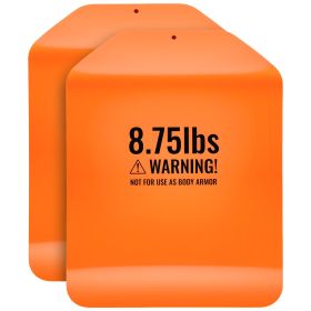 Curved Weight Vest Plates, 8.75 LB Pairs, Premium Steel Tactical Weighted Plates For Vest