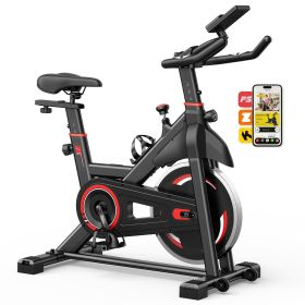 A Fitness Bike With A Liquid Crystal Display And An Infinite Resistance Adjustment