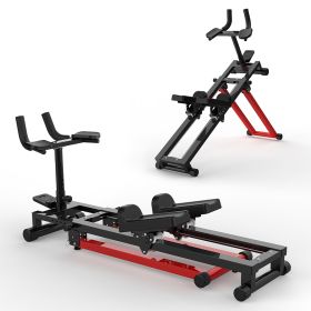 3-in-1 Spine Twist Stretcher & Stair Stepper & Waist Trainer, Adjustable Back Stretcher