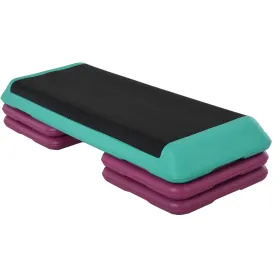 3.9"/5.9"/7.9" Aerobic Stepper Exercise with Non-Slip Top for Home, Office, Indoor