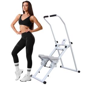 Stair Stepper Folding Vertical Cardio Exercise Climber Stair-Master For Exercise At Home