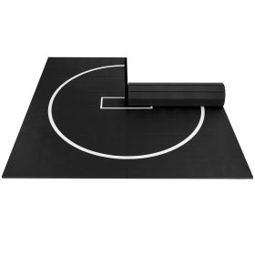 10x10 Ft Wrestling Mat, Martial Arts Thick Mat For Home Gym Workouts Exercise, Waterproof