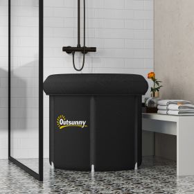 Cold Plunge Tub, Portable Ice Bath Cold Water Therapy Tub with Thermo Lid, for Athletes (94634754)