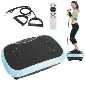 Vibration Exercise Machine With Resistant Bands For Spring Summer Fitness Remote Control