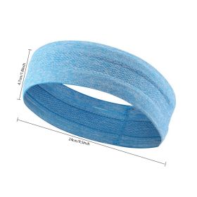 Elastic Sports Sweatband Headband for Running, Gym & Yoga