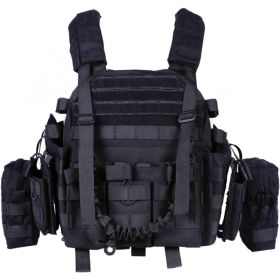Adjustable Weighted Training Vest with Detachable Pouches (Weights Not Included)