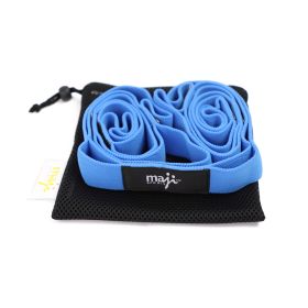 Elastic Yoga Stretch Strap with 10 Loops
