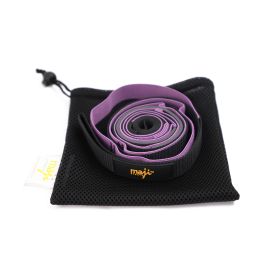 Elastic Yoga Stretch Strap with 9 Loops