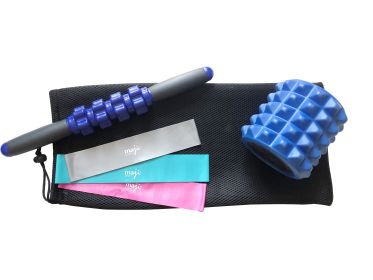 Muscle Recovery & 3-Pack Resistance Band Bundle