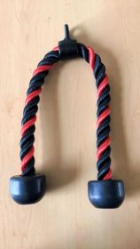 CAP 27" Deluxe Tricep Rope-RED/BLACK