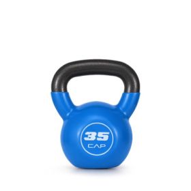CAP Vinyl Coated Cast Iron Kettlebell