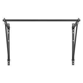 Pull Up Bar, 50 In Width Wall Mounted Pull Ups, Adjustable Depth 22" Or 30" From Wall