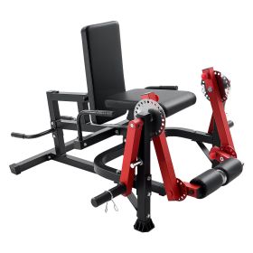 Leg Extension And Curl Machine, Seated Leg Rotary Extension For Thigh, Adjustable Lower (00820225)