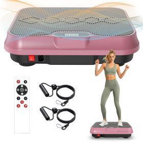 Vibration Plate Exercise Machine, Whole Body Workout Platform With Remote Control (77942018)