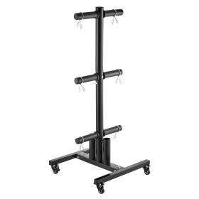 Weight Plate Rack, Vertical Weight Plate Tree For 2-Inch Weight Plates, Standard Weight