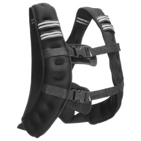 Weighted Vest, 12 Lbs Weight Vest With Reflective Stripe, Adjustable Buckle Body Weight