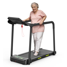 Walking Pad Treadmill For Senior, Foldable Exercise Treadmill With Stable And Safe