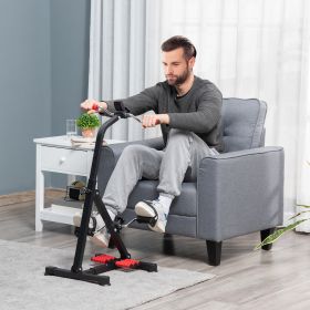Pedal Exerciser, Hand Arm Knee and Leg Exercise Machine for Seniors, Height-adjustable