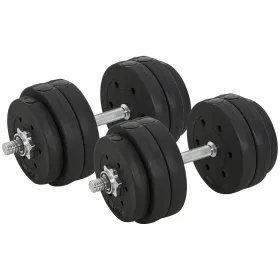 66 lbs Adjustable Dumbbells Weight Set Dumbbell Hand Weight Barbell for Body Fitness
