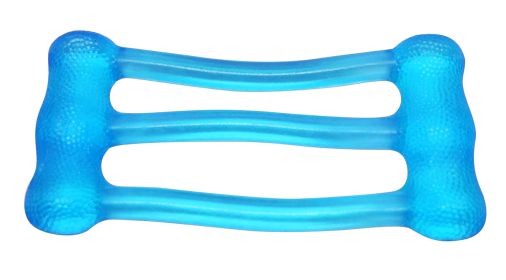 CanDo Jelly 3 Tube Exerciser (Resistance: Blue, heavy)