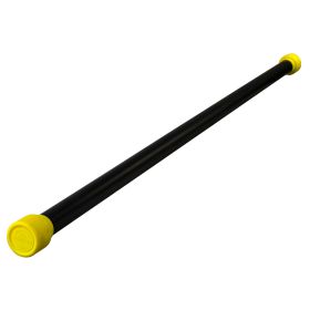 CanDo Jumbo WaTE Weighted Exercise Bar (Weight: 5 lb, yellow)
