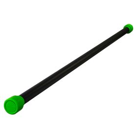 CanDo Jumbo WaTE Weighted Exercise Bar (Weight: 10 lb, light green)