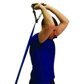 CanDo Band and Tubing Handles (Style: Sports handle with adjustable webbing for band/tubing, 1 each)