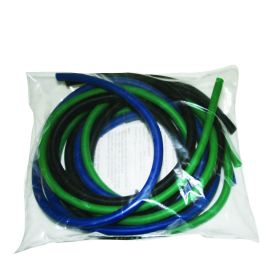 CanDo Exercise Tubing PEP Pack (Pack: Moderate (green, blue, black))