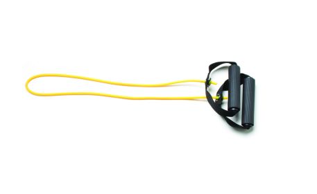 CanDo Exercise Tubing with Handles, 36 in (Resistance: Yellow, 36 in)