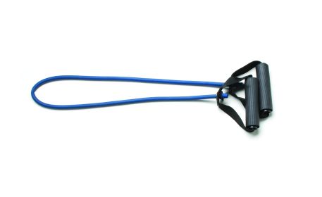 CanDo Exercise Tubing with Handles, 36 in (Resistance: Blue, 36 in)
