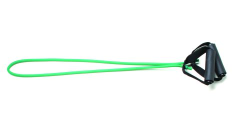 CanDo Exercise Tubing with Handles, 48 in (Resistance: Green, 48 in)