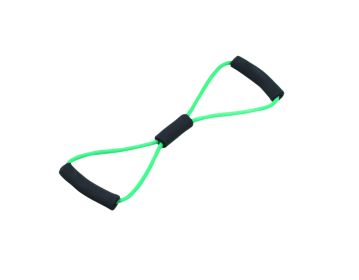 CanDo Bowtie Exercise Tubing, 22 in (Resistance: Green, 22 in)