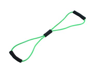 CanDo Bowtie Exercise Tubing, 30 in (Resistance: Green, 30 in)
