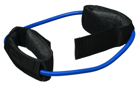 CanDo Tubing Exerciser with Ankle Cuffs (Resistance: Blue)