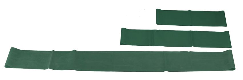 CanDo Band Loop Full Body Set (Resistance: Set (1 each 10 in 15 in 30 in) green)