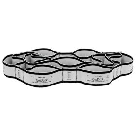 CanDo Multi-Grip Exerciser Plus, 6 ft (Resistance: Silver (XX Heavy))