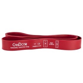 CanDo Intensity Loop, 40 in (Resistance: Light, red)