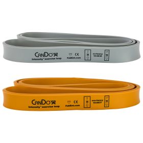 CanDo Intensity Loop Set (Set: Set of 2 silver (XX Heavy) 70 to 105 lb gold (XXX Heavy) 85 to 120)
