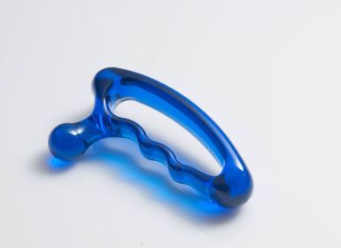 Pressure Positive Index Knobber II Massage Tool (Color: Blue)
