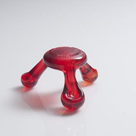 Pressure Positive Palmassager Massage Tool (Color: Red)