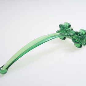 Pressure Positive Vibrassager Massage Tool (Color: Green)