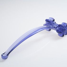 Pressure Positive Vibrassager Massage Tool (Color: Purple)