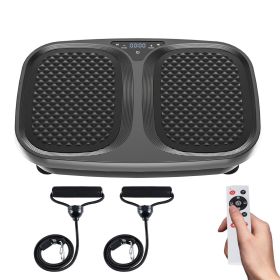 Vibration Plate with 120 Speeds, 9 Modes, Touch Screen & Remote (Color: Black)