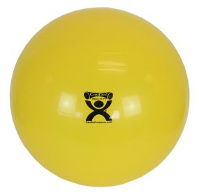 CanDo Inflatable Exercise Ball (size: Yellow, 45 cm (18 in))