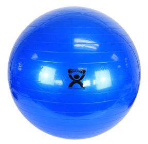 CanDo Inflatable Exercise Ball (size: Blue, 85 cm (34 in))